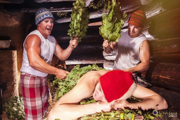 парение вениками