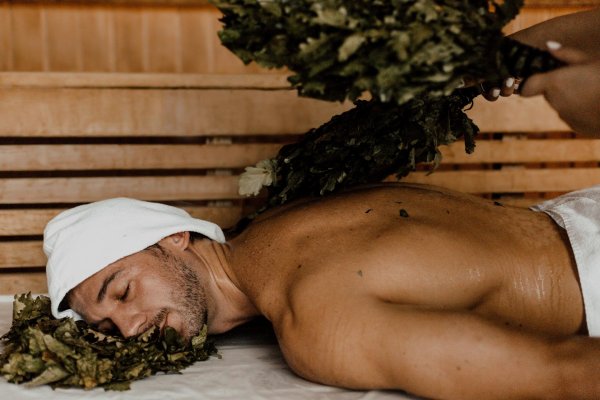 парение вениками