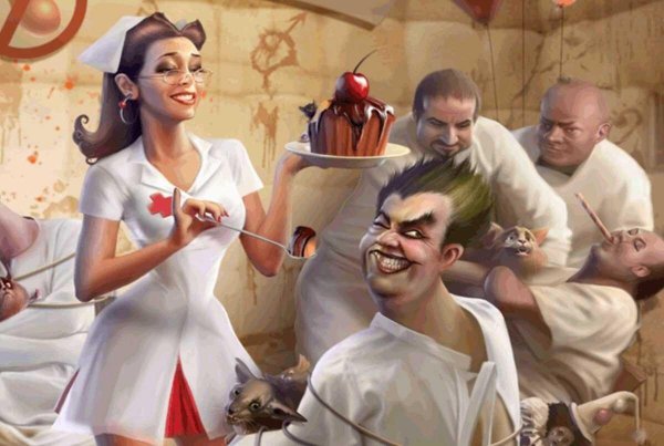 мультяшная медсестра