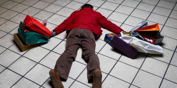 уставшие люди