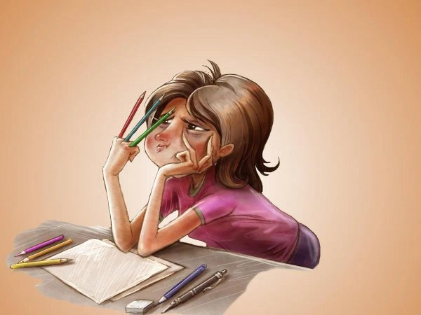 вдохновение иллюстрация