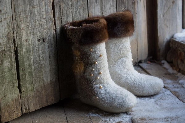 белые валенки