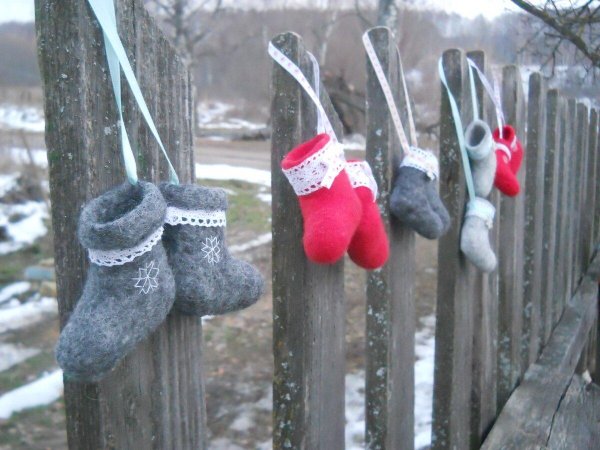 сувенирные валенки