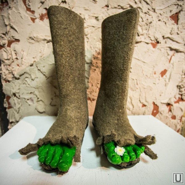 валяная обувь