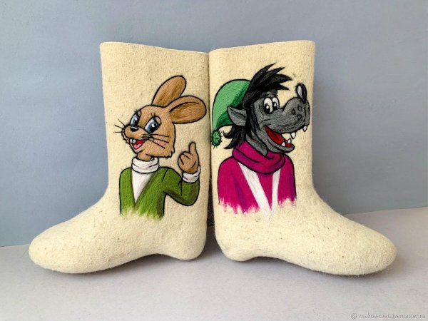 креативный валенок