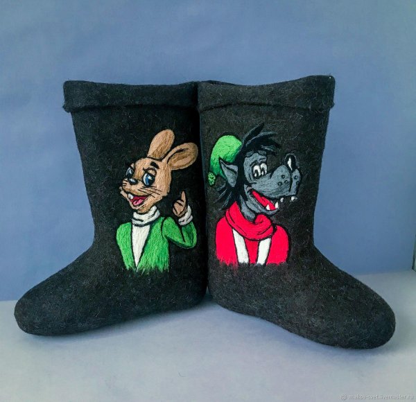 креативный валенок