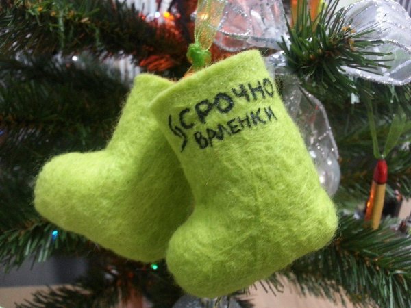 сувенирные валенки
