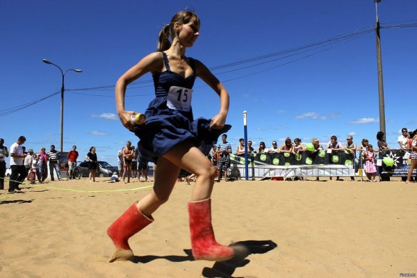 спортивный забег