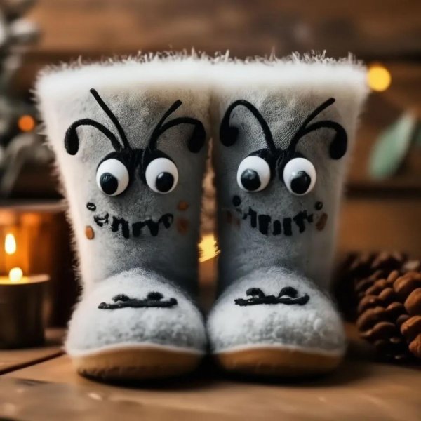 креативный валенок