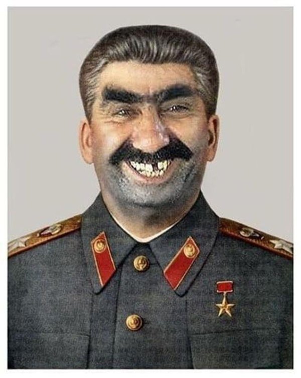 лицо сталина