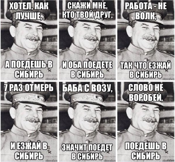 мем со сталиным