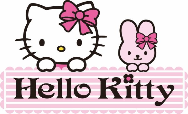 наклейки hello kitty