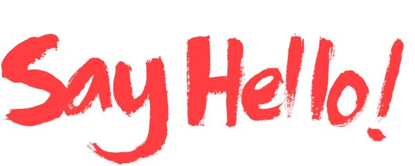 надписи на английском