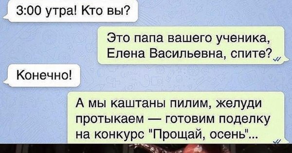забавные переписки
