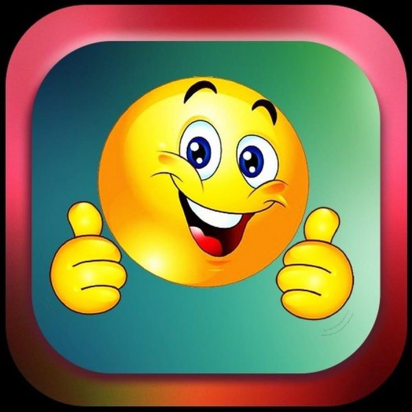 улыбается смайлик