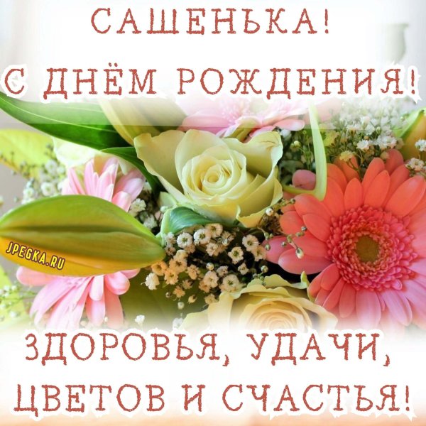сашенька с днем рождения
