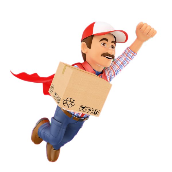 доставщик 3д