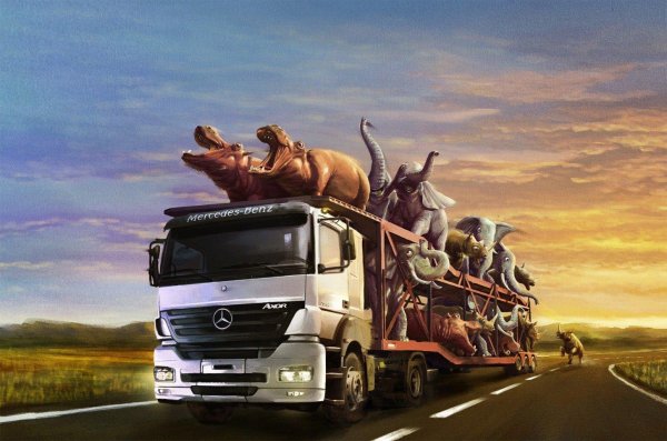 мерседес бенц актрос