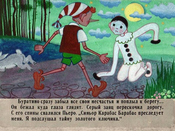 золотой ключик или приключения буратино