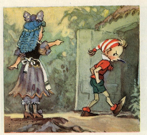 буратино иллюстрации