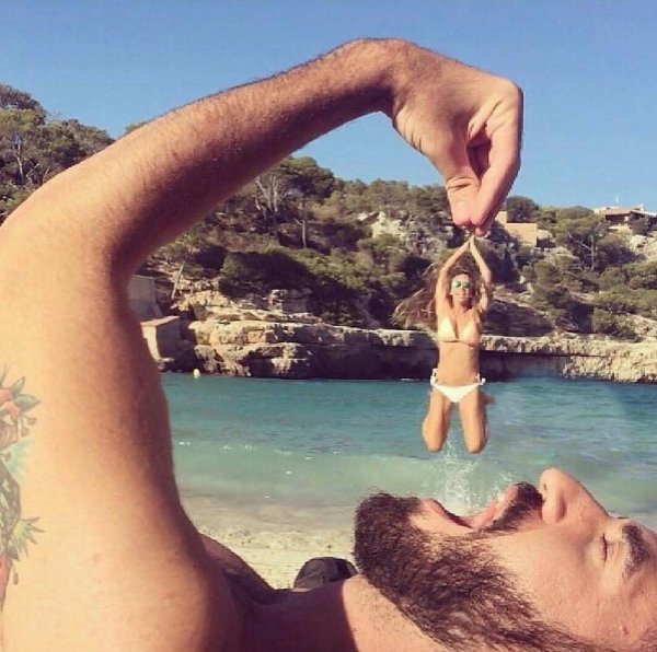 необычные селфи