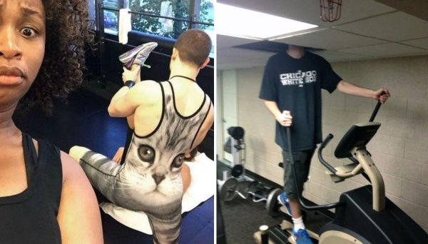 приколы из спортзала