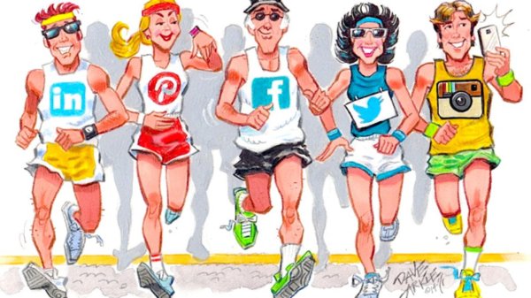 рисунок бегуна