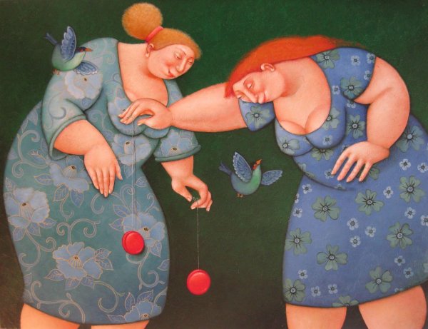 наивная живопись ada breedveld