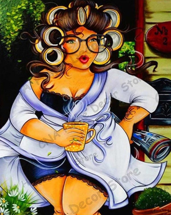 живопись женщины