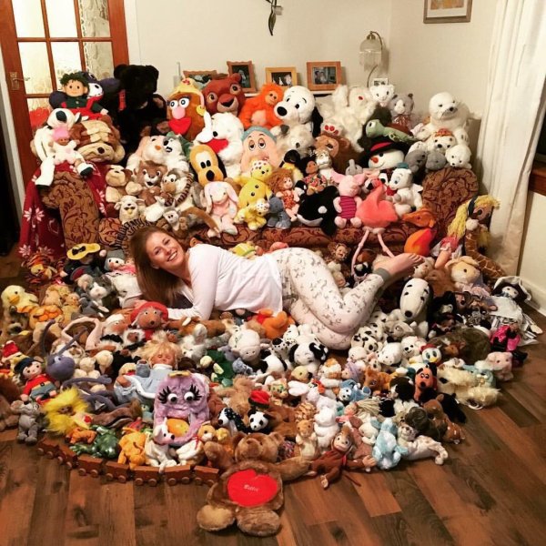 куча игрушек