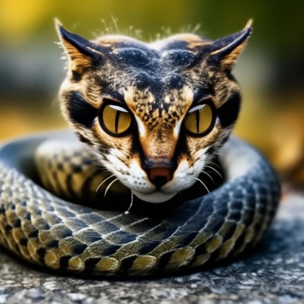 змея кот