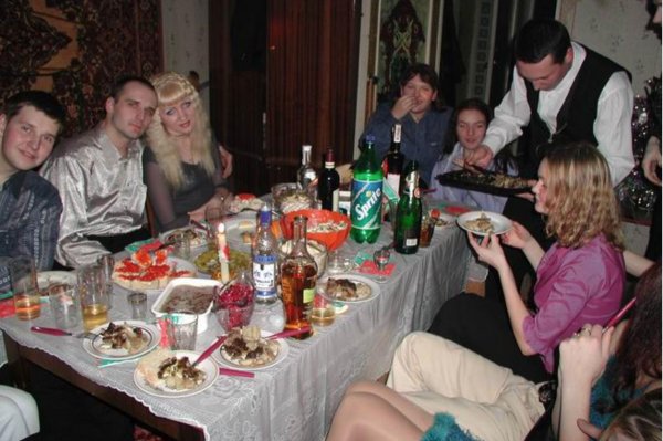 домашнее застолье