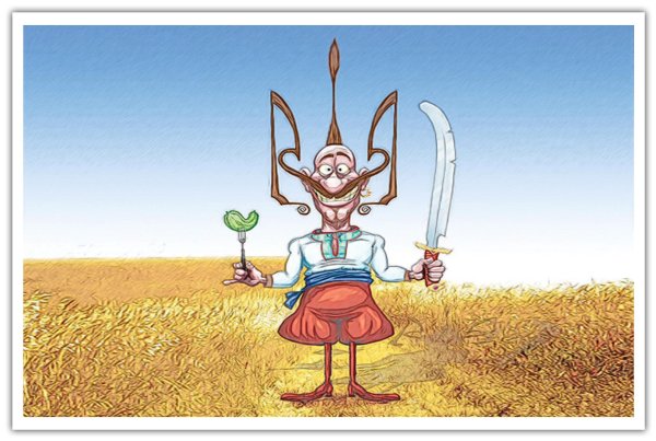 карикатуры на украинский тризуб