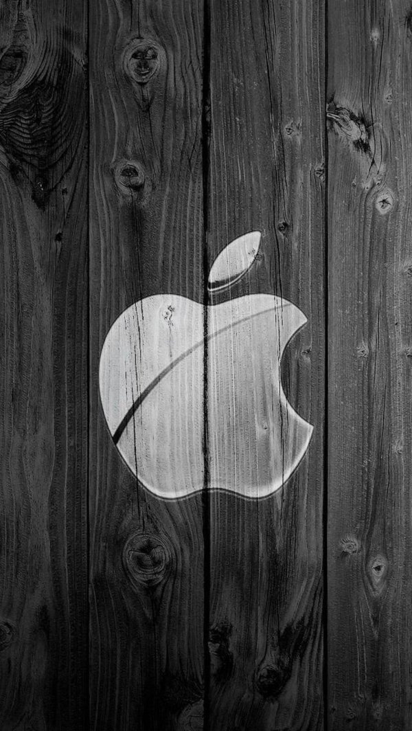 фон дерево с айфоном