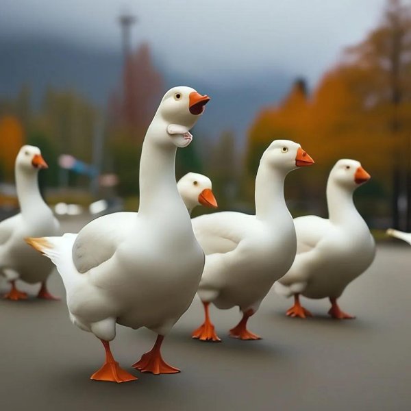 фотографии гусей