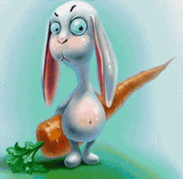 заяц мультяшный