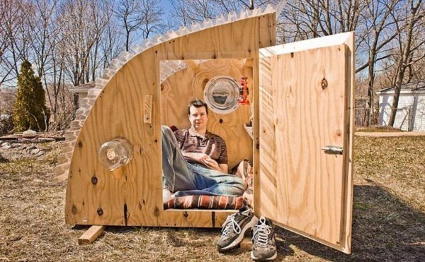 необычные дачные домики