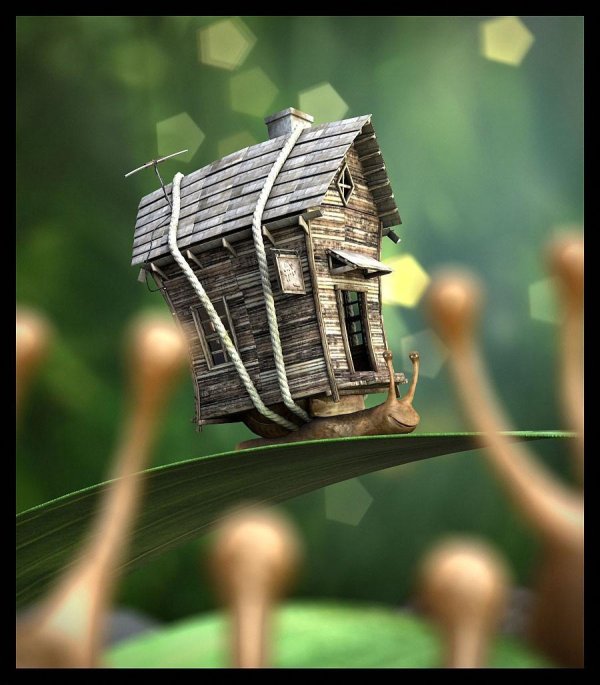 прикольные домики