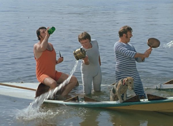 трое в лодке