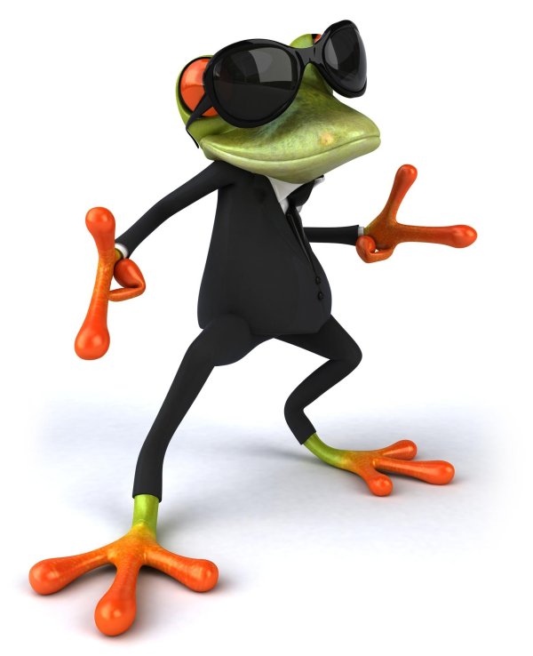 танцующая лягушка