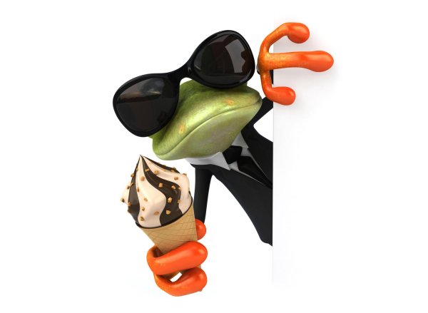 жаба в очках