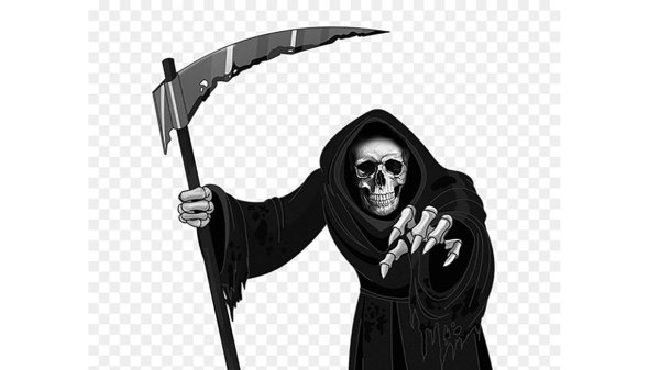 коса смерти рисунок