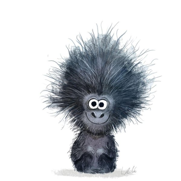 лохматый персонаж