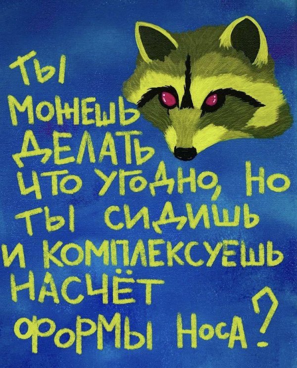 енот рисунки