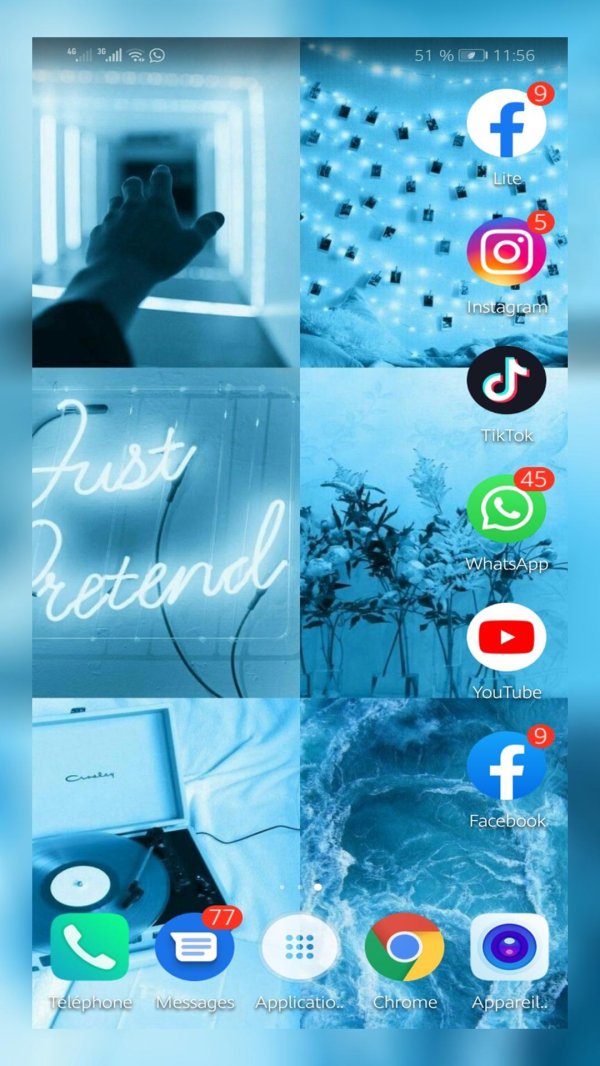 эстетика голубая