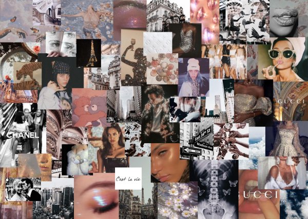 эстетические коллажи