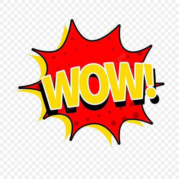 надпись вау