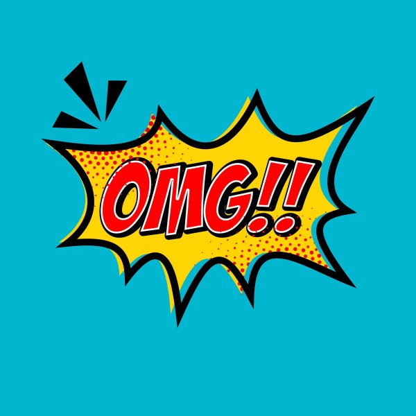 в стиле комикс