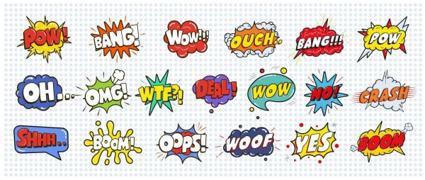 comic speech bubbles
