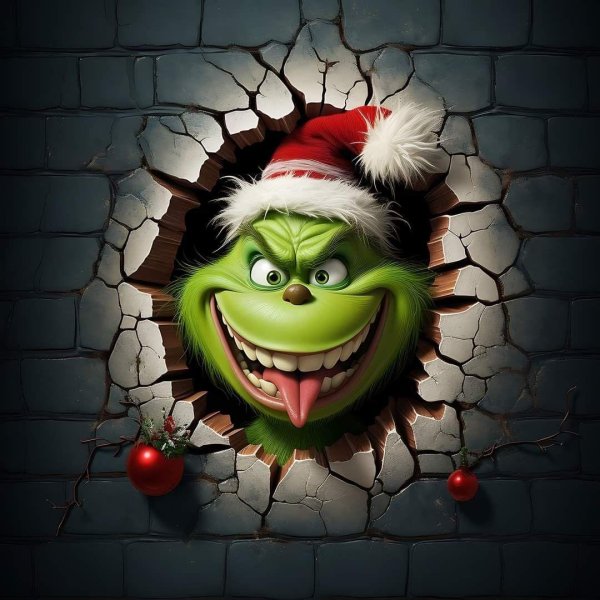 гринч новогодний